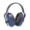 ValueMuff Over-the-Head Ear Muffs, 25 dB NRR, Electrically Insulated, Black/Blue