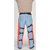 Deltaplus Chainsaw Chaps, Orange, Nylon, 39 in Length WELJE90239