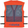 Deltaplus Vest, Cotton-Polyester, zipper Closure, Orange, Size M JE-70M