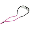 Eyewear Retainer, High-Visibility Pink, 22 in Length, Nylon, Slip-On Attachment  WEL15323HP