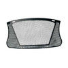 Faceshield Screen Visor, Black Visor, Nylon Mesh, Uncoated Lens, Black