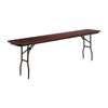 Rectangle Training Table, Laminate Top, Wood Grain