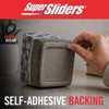 Super Sliders 1-2 In. Clear Round Furniture Wall Bumper (12-Pack) 4215326SL 243808