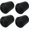 Super Sliders 7-8 In. Black Rubber Furniture Leg Tip (4-Pack) 4440521SL 256281