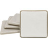 Super Sliders 2-1-2 In. Beige Square Hard Furniture Sliders (4-Pack) 4708026SL 240427