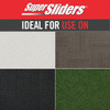 Super Sliders 2-1-2 In. Beige Square Hard Furniture Sliders (4-Pack) 4708026SL 240427