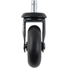 Shepherd Hardware 3 In. Black Rollerblade Stem Caster (5-Pack) 4122299LN 234034