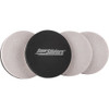 Super Sliders 2-1-2 In. Beige Round Felt Furniture Sliders (4-Pack) 4710421SL 241264
