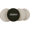 Super Sliders 5 In. Beige Round Felt Furniture Sliders (4-Pack) 4264226SL 235796