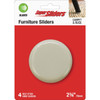 Super Sliders 2-3/4 In. Hard Plastic Furniture Glides (4-Pack) 4701926SL
