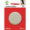 Super Sliders 2-3/4 In. Hard Plastic Furniture Glides (4-Pack) 4707926SL