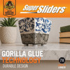 Super Sliders Gorilla Glue 3-4 In. Round Beige Felt Furniture Pads (16-Piece) 4843024BG 237146
