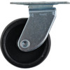 Super Sliders 1-5-8 In. Black Swivel Plate Caster (4-Pack) 4262926SL 229464