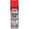 Krylon Industrial Tough Coat 15 Oz. Gloss Bright Red Rust Barrier Spray Enamel K00649008 787117