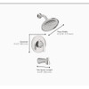 American Standard Becklow Chrome Single-Handle Lever Tub & Shower Faucet 7429508.002 414926