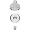 American Standard Becklow Chrome Single-Handle Lever Tub & Shower Faucet 7429508.002 414926