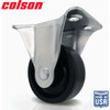 Colson 2 In. Black Polypropylene Rigid Plate Caster 82232