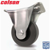 Colson 2 In. Gray TPR Rigid Plate Caster 82245