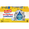 Glad 34ct 13g Lem Trashbag 22640 603927