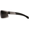 Pyramex Provoq Gray Frame Safety Glasses with Gray Anti-Fog Lenses S7220ST 321755