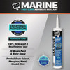 DAP 10.1 Oz. White Fast Cure Marine Adhesive Sealant 7079800777 797592