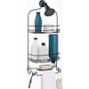 Zenna Home 11 In. x 24 In. Hanging Shower Caddy, Matte Black 7542BK 605382