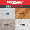 Super Sliders 5 In. Furniture Socks (4-Pack) 4701326SL 234845