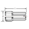 Techniks Double Angle Collet,DA180,1-2 in. 01618-1-2