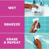 Mr. Clean Magic Eraser 2-in-1 Built-In-Cleaner Bath Sponge, Lemon 80797797 627677