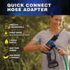 Turbo Jet Hydro X5 350 PSI Cordless Power Cleaner with 21V Battery & Charger TJHX-MC4 604118