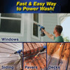 Turbo Jet Hydro X5 350 PSI Cordless Power Cleaner with 21V Battery & Charger TJHX-MC4 604118