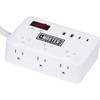 Master Electrician 6-Outlet-2 USB White Surge Strip with 3 Ft. Cord LTS-PO5 558384