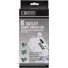 Master Electrician 6-Outlet/2 USB White Surge Strip with 6 Ft. Cord LTS-PO5B