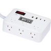 Master Electrician 6-Outlet-2 USB White Surge Strip with 6 Ft. Cord LTS-PO2B 560485