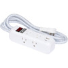 Master Electrician 6-Outlet-4 USB 1350J White Surge Strip with 6 Ft. Cord LTS-PO5B 563884