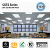 Metalux 2 Ft. x 4 Ft. Selectable Lumen & Color Temperature LED Flat Panel 24CGTS-L3C3R 518478