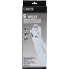 Master Electrician 6-Outlet White Right Angle Surge Strip with 6 Ft. Cord