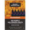 Holiday Wonderland Halloween Purple 100-Bulb Incandescent Light Set 804734 936526