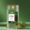 Yankee Candle 14-1-4 Oz. Balsam & Cedar Medium Pillar Candle 1632965 636750