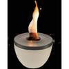 Sterno Small Cocoa & Sand with Dark Brown Lid Tabletop Fire Pit 73046 816066