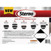 Sterno Medium Onyx with Black Lid Tabletop Fire Pit 73072 856697