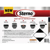 Sterno Medium Onyx with Black Lid Tabletop Fire Pit 73072 856697