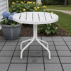 Kingston Portside 20 In. Round Side Table VPORT-20ST-SLAT 851699