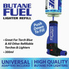 Torch Blue 3000mL Butane Cylinder Refill 022399 Pack of 6 601391