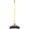 18 in Sweep Face Angle Broom, Medium, Synthetic, Black  2018727