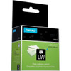 Dymo Printer Label, Clear, Labels-Roll: 130 30254