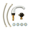 Sensor Bathroom Sensor Faucet, Single Hole Mount, Chrome 1 Hole  1782742