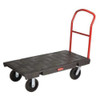 Rubbermaid Commercial Standard Platform Truck,2500 lb. FG447100BLA