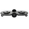 Rubbermaid Commercial Brute Container Dolly,200 lb.,20-1-4"W,Black FG264600BLA