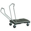 Rubbermaid Commercial GnrlPurposeDlly,7in,33in,Blk,Plstc,500lb FG440100BLA